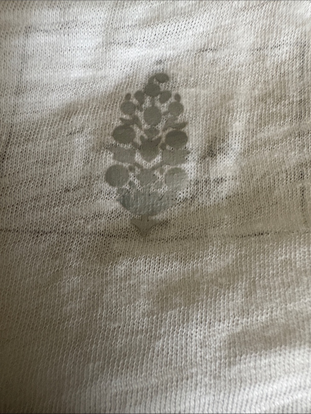 FP Movement by Free People White Crop Tank with Black Sun Graphic - Picture 3 of 5